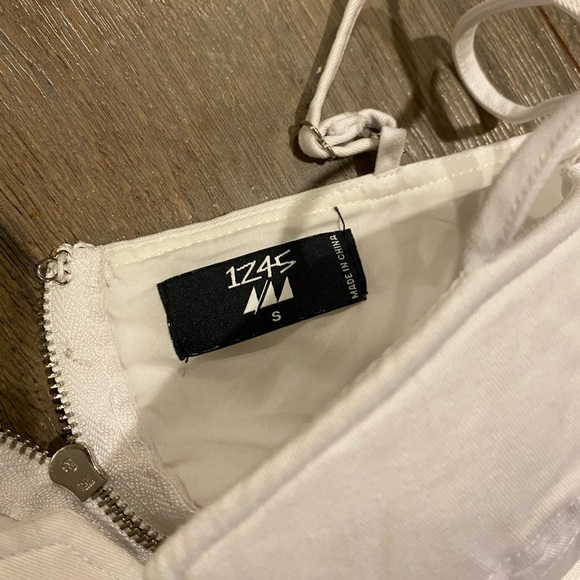 White corset crop top - Picture 6 of 6